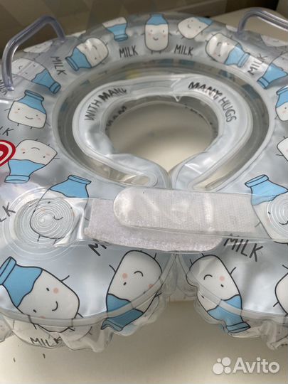 Круг для купания новорожденных happy baby