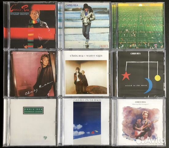 Chris Rea, Dire Straits, Gary Moore на CD объявление продам