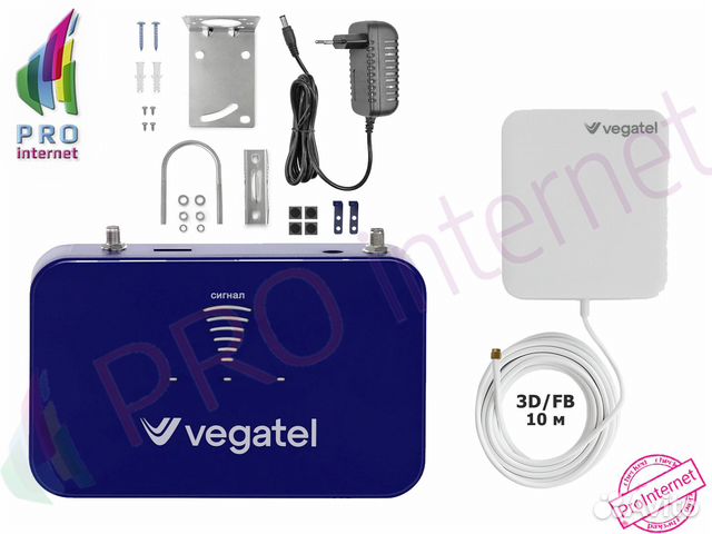 Репитер 4G Vegatel PL-900 1800