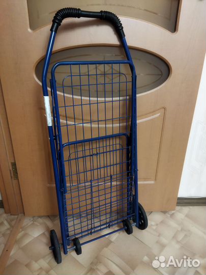Тележка корзинка на 4-х колесах