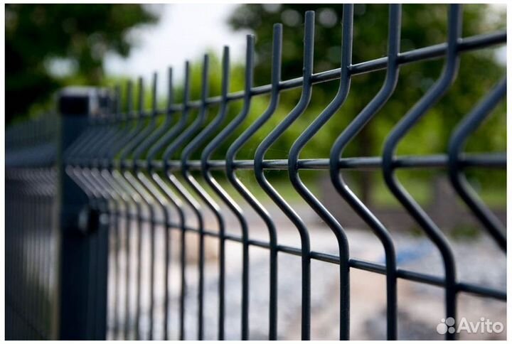 Забор сетка 3 Д