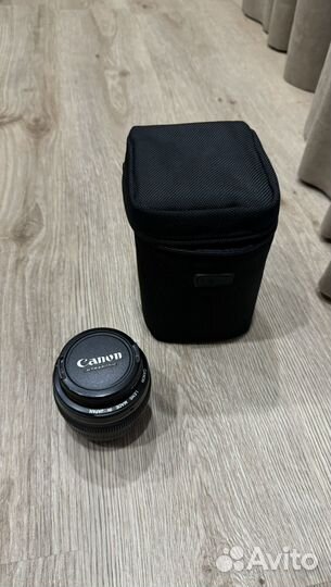 Объектив canon 50mm 1 4 usm