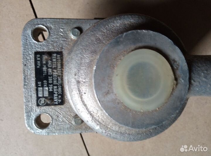 Кран тормозной