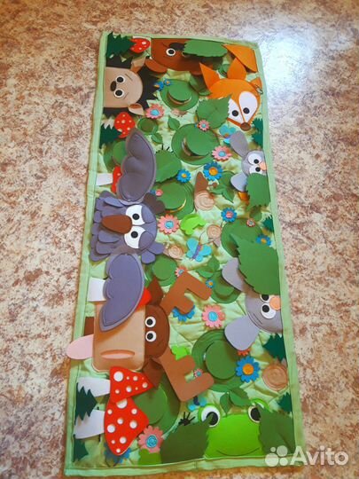 Подарок малышу. Развивающий коврик