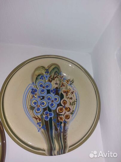 Тарелки на стену, 3 штуки, диаметр 20 см