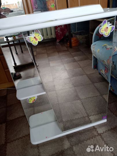 Зеркало в ванную с подсветкой бу