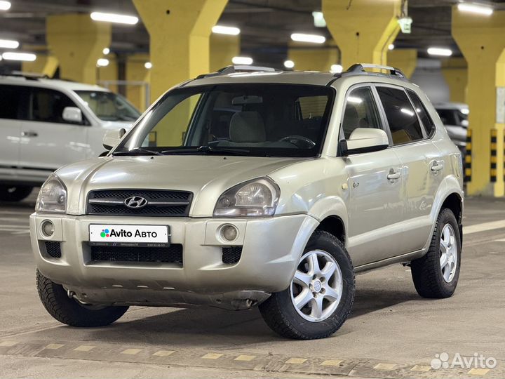 Hyundai Tucson 2.7 AT, 2004, 334 600 км