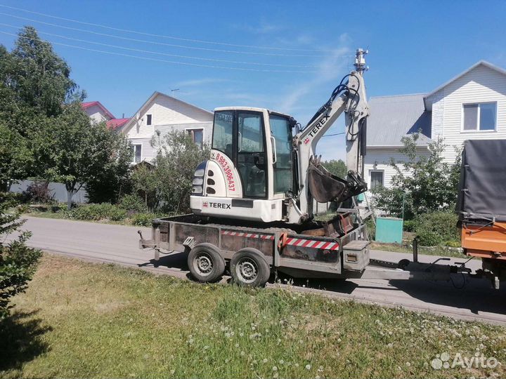 Услуги мини экскаватора Аренда 4 ковша