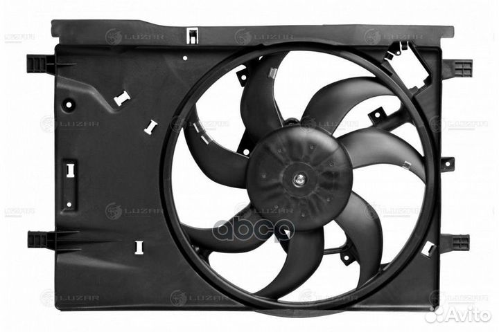 Вентилятор охл. с кожухом для а/м Opel Corsa D