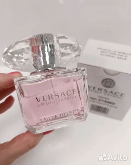 Versace bright crystal 90ML. Тестер