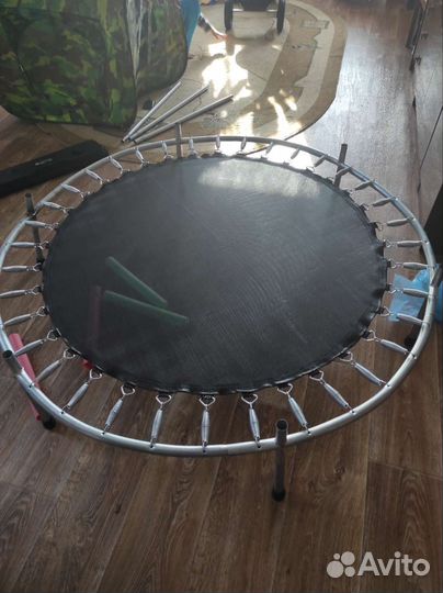 Детский батут с сеткой