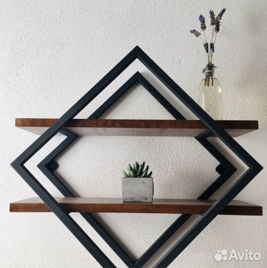 Полки в стиле Лофт