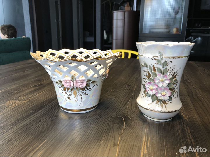 Кофейный сервиз ручной работы на 9 персон fenix