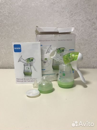Ручной молокоотсос MaM Manual Breast Pump