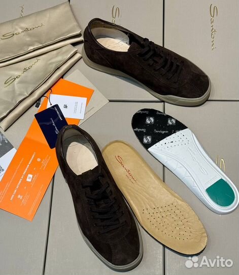 Мужские кроссовки santoni