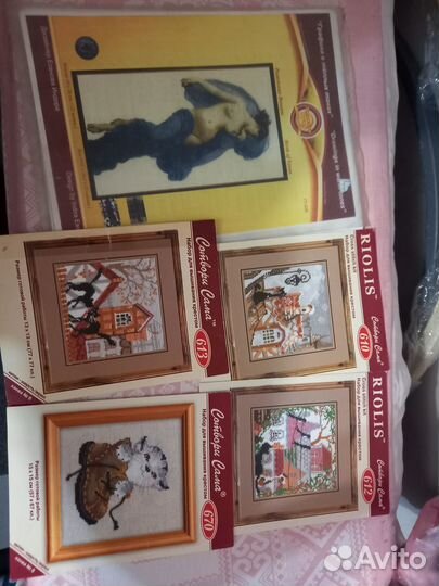 Вышивка крестом остатки наборов