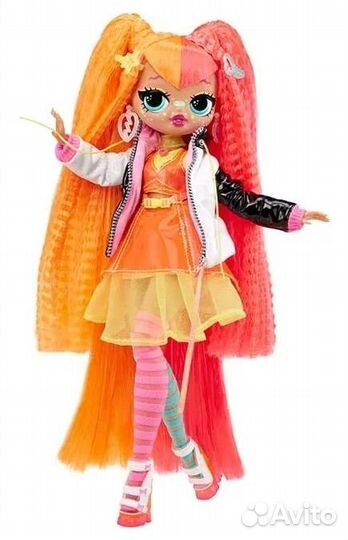 Кукла LOL OMG Fierce Neonlicious 15 Сюрпризов