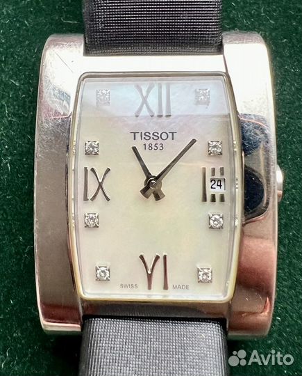 Часы женские tissot с бриллиантами оригинал