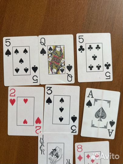 Карты для покера пластиковые