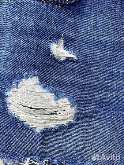 Джинсовые шорты Topshop