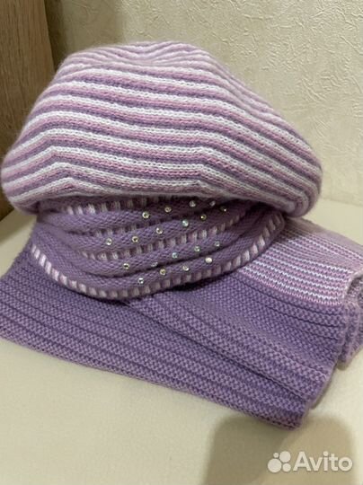 Берет+шарф