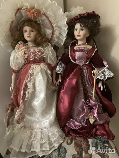 Кукла фарфоровая коллекционная