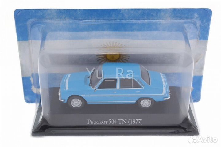 Peugeot 504 TN 1977 Salvat Модель Авто 1:43 Yu-Ra