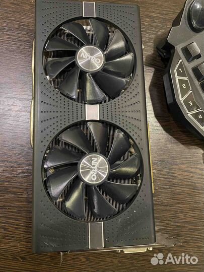 Видеокарта RX580 8gb sapphire nitro