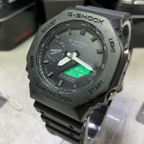 Часы casio g shock ga 2100 черные полностью