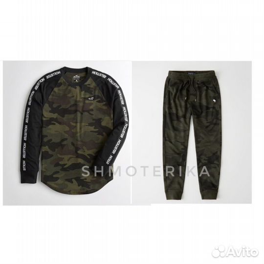 Abercrombie Fitch костюм камуфляжный с кофтой