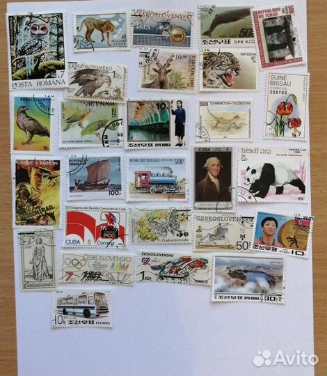 Почтовые марки разных стран