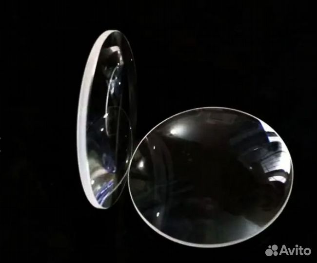 Линза, двояковыпуклая,112 мм