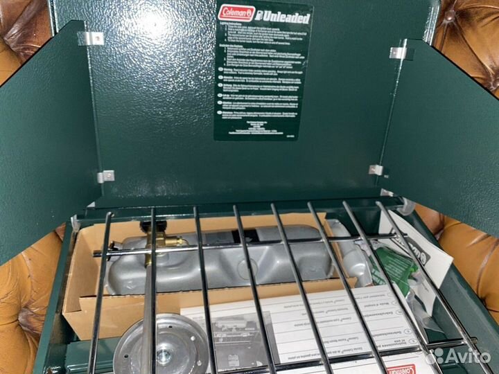 Бензиновая 2-х конфорочная плита 