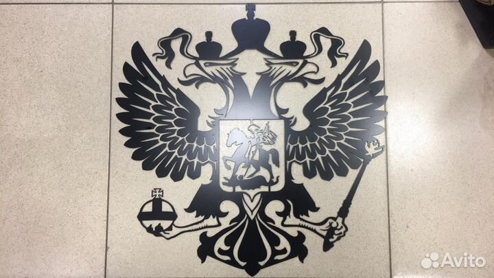 Герб металлический толщиной 2 мм