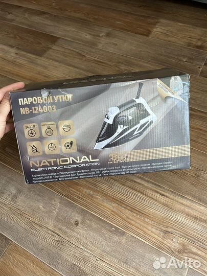 Новый паровой утюг national nb-124003
