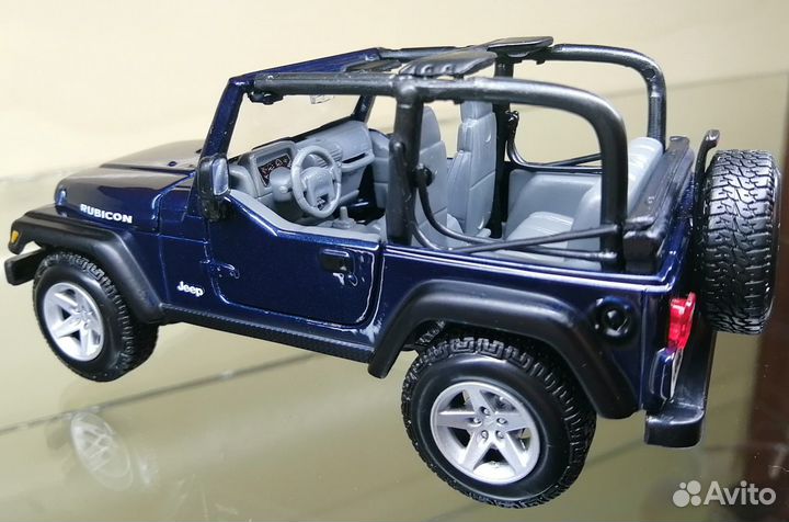 Jeep Wrangler Rubicon.-Авто модель- (1k27)