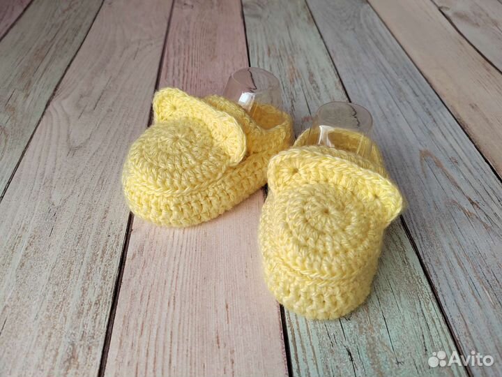 Пинетки вязаные