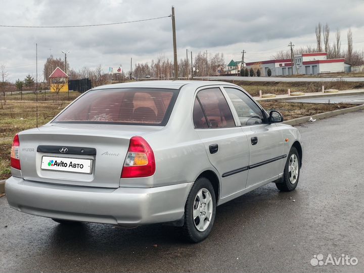 Hyundai Accent 1.5 МТ, 2006, 210 200 км