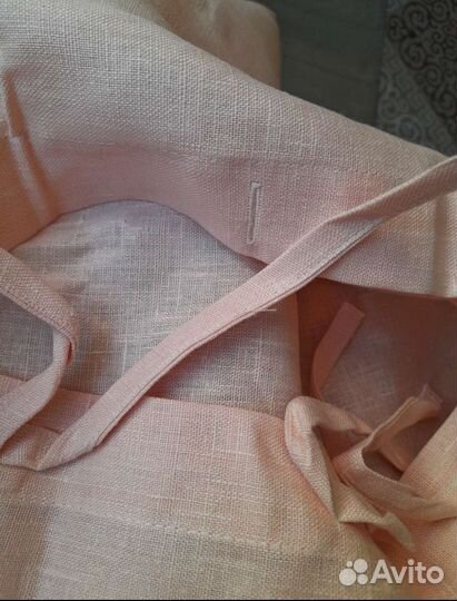 Наволочки IKEA из грубого льна