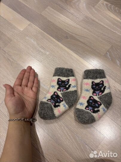 Носки для новорожденных новые