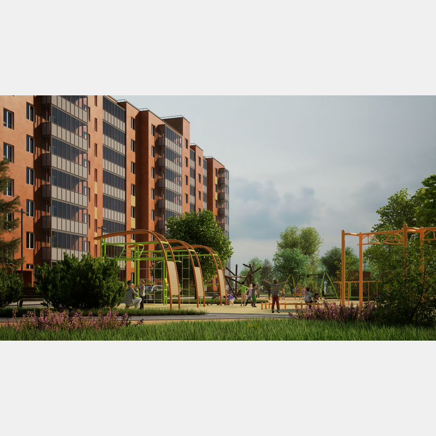 1-к. квартира, 44,3 м², 2/9 эт.