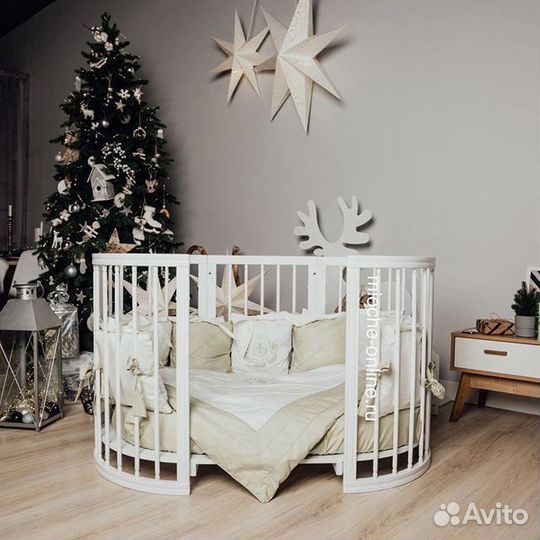 Кровать-трансформер Mioche 9 в 1 до 8 лет