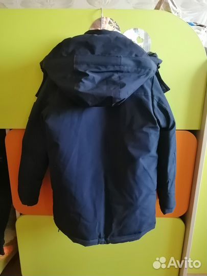 Зимняя куртка на мальчика 116-122