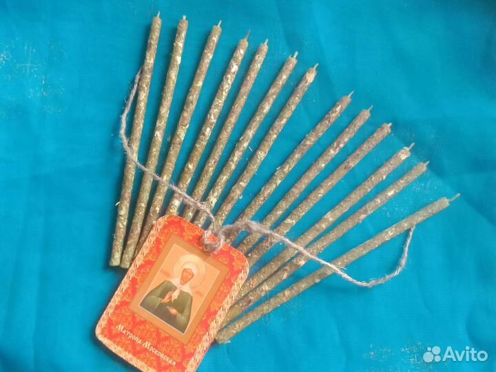 Свечи церковные с травами