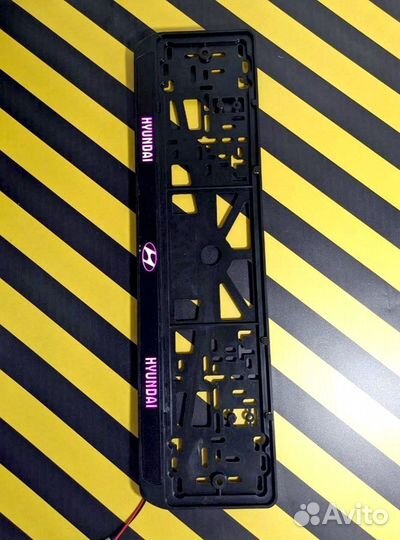 Номерные рамки с подсветкой