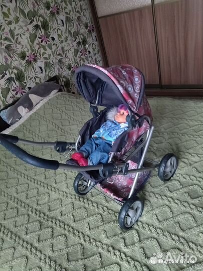 Коляска кукольная
