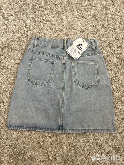 Юбка джинсовая