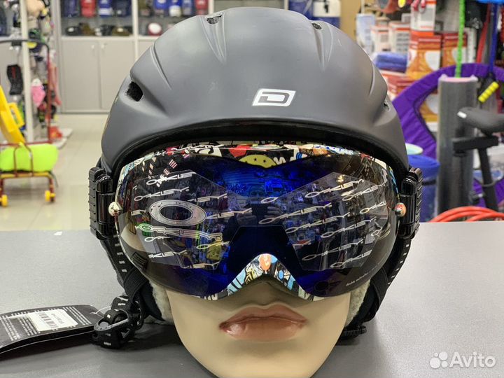 Шлем горнолыжный женский