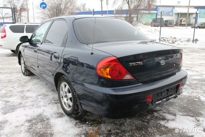 Kia Spectra 1.6 МТ, 2008, 220 001 км