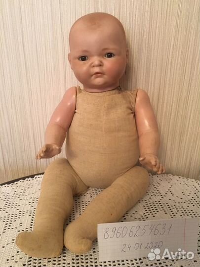 Антикварная малышка Kestner Century Doll